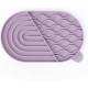 LucyBalu® Zenpad Lick Mat for Cats, Cat Licking Mat, Slow Feeder, Lick Mat Made of Food-Grade Silicone, Silicone Mat for Licking, Anthracite LucyBalu® Zenpad Lick Mat for Cats, Cat Licking Mat, Slow Feeder, Lick Mat Made of Food-Grade Silicone, Silicone Mat for Licking, Anthracite