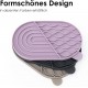 LucyBalu® Zenpad Lick Mat for Cats, Cat Licking Mat, Slow Feeder, Lick Mat Made of Food-Grade Silicone, Silicone Mat for Licking, Anthracite LucyBalu® Zenpad Lick Mat for Cats, Cat Licking Mat, Slow Feeder, Lick Mat Made of Food-Grade Silicone, Silicone Mat for Licking, Anthracite