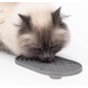 LucyBalu® Zenpad Lick Mat for Cats, Slow Feeder, Food Grade Silicone Lick Mat, Silicone Mat for Licking, Taupe LucyBalu® Zenpad Lick Mat for Cats, Slow Feeder, Food Grade Silicone Lick Mat, Silicone Mat for Licking, Taupe