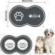 Lurowo Cat Bowl Mat, 60 x 36 cm, Non-Slip Mat, Cat Bowl, Absorbent Feeding Mat, Waterproof Cat Bowl Mat, Mat for Cat Bowl Lurowo Cat Bowl Mat, 60 x 36 cm, Non-Slip Mat, Cat Bowl, Absorbent Feeding Mat, Waterproof Cat Bowl Mat, Mat for Cat Bowl