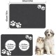 Lurowo Dog Bowl Mat, 40 x 60 cm, Non-Slip Mat, Cat Bowl, Absorbency Feeding Mat, Dogs, Waterproof Bowl Mat, Cats, Mat for Dog Bowl Lurowo Dog Bowl Mat, 40 x 60 cm, Non-Slip Mat, Cat Bowl, Absorbency Feeding Mat, Dogs, Waterproof Bowl Mat, Cats, Mat for Dog Bowl