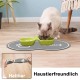 Lurowo Dog Bowl Mat, 40 x 60 cm, Non-Slip Mat, Cat Bowl, Absorbency Feeding Mat, Dogs, Waterproof Bowl Mat, Cats, Mat for Dog Bowl Lurowo Dog Bowl Mat, 40 x 60 cm, Non-Slip Mat, Cat Bowl, Absorbency Feeding Mat, Dogs, Waterproof Bowl Mat, Cats, Mat for Dog Bowl
