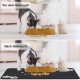Lurowo Dog Bowl Mat, 40 x 60 cm, Non-Slip Mat, Cat Bowl, Absorbency Feeding Mat, Dogs, Waterproof Bowl Mat, Cats, Mat for Dog Bowl Lurowo Dog Bowl Mat, 40 x 60 cm, Non-Slip Mat, Cat Bowl, Absorbency Feeding Mat, Dogs, Waterproof Bowl Mat, Cats, Mat for Dog Bowl