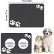 Lurowo Dog Bowl Mat, 40 x 60 cm, Non-Slip Mat, Cat Bowl, Absorbency Feeding Mat, Dogs, Waterproof Bowl Mat, Cats, Mat for Dog Bowl Lurowo Dog Bowl Mat, 40 x 60 cm, Non-Slip Mat, Cat Bowl, Absorbency Feeding Mat, Dogs, Waterproof Bowl Mat, Cats, Mat for Dog Bowl