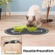 Lurowo Dog Bowl Mat, 40 x 60 cm, Non-Slip Mat, Cat Bowl, Absorbency Feeding Mat, Dogs, Waterproof Bowl Mat, Cats, Mat for Dog Bowl Lurowo Dog Bowl Mat, 40 x 60 cm, Non-Slip Mat, Cat Bowl, Absorbency Feeding Mat, Dogs, Waterproof Bowl Mat, Cats, Mat for Dog Bowl