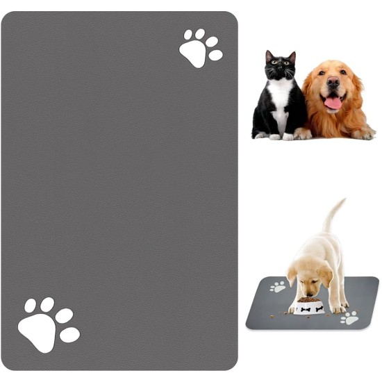 MOLIMOLI Napfunterlage Hund Katzen, rutschfeste Silikonunterlage Futternapf, Saugfähige Schnelltrocknend Futtermatte Katzen, Futterunterlage Katze, 60x40cm Hundenapf Unterlage MOLIMOLI Napfunterlage Hund Katzen, rutschfeste Silikonunterlage Futternapf, Saugfähige Schnelltrocknend Futtermatte Katzen, Futterunterlage Katze, 60x40cm Hundenapf Unterlage