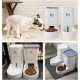 Marchul Cat Dog Feeder and Water Dispenser Self Dispensing Feeder Water Dispenser (Feeder + Water Dispenser + Mat) Marchul Cat Dog Feeder and Water Dispenser Self Dispensing Feeder Water Dispenser (Feeder + Water Dispenser + Mat)