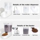 Marchul Pets Automatic Feeder and Watering Set, Dog Cat Feeder and Water Dispenser 3.8 L, 2 in 1 Cat Food Water Dispenser for Small, Medium and Large Pets Marchul Pets Automatic Feeder and Watering Set, Dog Cat Feeder and Water Dispenser 3.8 L, 2 in 1 Cat Food Water Dispenser for Small, Medium and Large Pets