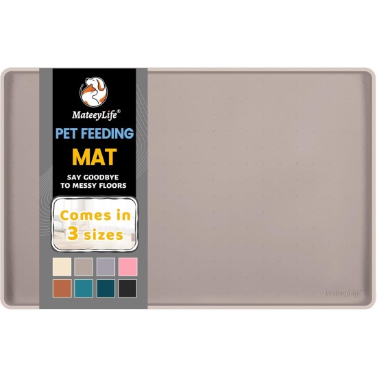 MateeyLife Bowl Mat Dog Large Bowl Mat Cats Dog Bowl Small Dogs Silicone Mat Dog Bowl Large Dogs Non-Slip Mat Cat Bowl Cat Feeding Bowl Mat 45 x 30 cm MateeyLife Bowl Mat Dog Large Bowl Mat Cats Dog Bowl Small Dogs Silicone Mat Dog Bowl Large Dogs Non-Slip Mat Cat Bowl Cat Feeding Bowl Mat 45 x 30 cm