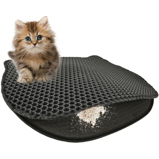 Matte für Katzentoilette Diamentiq schwarz EVA (1 Stück) - Marke: Diamentiq - EAN: 5901443122937 Matte für Katzentoilette Diamentiq schwarz EVA (1 Stück) - Marke: Diamentiq - EAN: 5901443122937