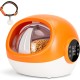 Microchip Automatic Cat Feeder, Cat Food Automatic with RFID Collar Pendant, Dual Powered Electric Pet Feeder, Automatic Cat Wet Food for Wet and Dry Food, Orange Microchip Automatic Cat Feeder, Cat Food Automatic with RFID Collar Pendant, Dual Powered Electric Pet Feeder, Automatic Cat Wet Food for Wet and Dry Food, Orange