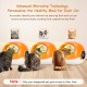 Microchip Automatic Cat Feeder, Cat Food Automatic with RFID Collar Pendant, Dual Powered Electric Pet Feeder, Automatic Cat Wet Food for Wet and Dry Food, Orange Microchip Automatic Cat Feeder, Cat Food Automatic with RFID Collar Pendant, Dual Powered Electric Pet Feeder, Automatic Cat Wet Food for Wet and Dry Food, Orange