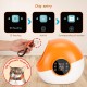 Microchip Automatic Cat Feeder, Cat Food Automatic with RFID Collar Pendant, Dual Powered Electric Pet Feeder, Automatic Cat Wet Food for Wet and Dry Food, Orange Microchip Automatic Cat Feeder, Cat Food Automatic with RFID Collar Pendant, Dual Powered Electric Pet Feeder, Automatic Cat Wet Food for Wet and Dry Food, Orange