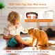 Microchip Automatic Cat Feeder, Cat Food Automatic with RFID Collar Pendant, Dual Powered Electric Pet Feeder, Automatic Cat Wet Food for Wet and Dry Food, Orange Microchip Automatic Cat Feeder, Cat Food Automatic with RFID Collar Pendant, Dual Powered Electric Pet Feeder, Automatic Cat Wet Food for Wet and Dry Food, Orange