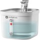 Molly&Cody Spring Drinking Fountain for Cats and Dogs (2L Water Capacity, Automatic Water Dispenser, Ultra Quiet Water Pump, Visible Water Level Indicator, 3-Way Filter System, Compact, Stainless