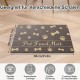Napfunterlage Hund Katzen Futternapf Unterlage, rutschfest Unterlage Haustiere, Hundefutter Matte Absorbierend Haustier Fütterung Matte Personalisierte Katze Platzset (Braun, 30 x 50 cm) Napfunterlage Hund Katzen Futternapf Unterlage, rutschfest Unterlage Haustiere, Hundefutter Matte Absorbierend Haustier Fütterung Matte Personalisierte Katze Platzset (Braun, 30 x 50 cm)