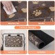 Napfunterlage Hund Katzen Futternapf Unterlage, rutschfest Unterlage Haustiere, Hundefutter Matte Absorbierend Haustier Fütterung Matte Personalisierte Katze Platzset (Braun, 30 x 50 cm) Napfunterlage Hund Katzen Futternapf Unterlage, rutschfest Unterlage Haustiere, Hundefutter Matte Absorbierend Haustier Fütterung Matte Personalisierte Katze Platzset (Braun, 30 x 50 cm)