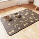 Napfunterlage Hund Katzen Futternapf Unterlage, rutschfest Unterlage Haustiere, Hundefutter Matte Absorbierend Haustier Fütterung Matte Personalisierte Katze Platzset (Braun, 30 x 50 cm) Napfunterlage Hund Katzen Futternapf Unterlage, rutschfest Unterlage Haustiere, Hundefutter Matte Absorbierend Haustier Fütterung Matte Personalisierte Katze Platzset (Braun, 30 x 50 cm)