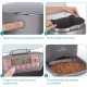 Navaris Automatic Feeder - 6 L Feeder with Timer and Acoustic Notification - for Dogs and Cats, White Navaris Automatic Feeder - 6 L Feeder with Timer and Acoustic Notification - for Dogs and Cats, White