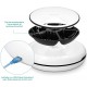 Navaris Automatic Feeder with Timer - 1.6 L Feeder up to 4 Meals a Day - Acoustic Notification - for Small Dogs and Cats Navaris Automatic Feeder with Timer - 1.6 L Feeder up to 4 Meals a Day - Acoustic Notification - for Small Dogs and Cats