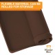 Neater Pet Brands Bowl Mat Dog and Cats Waterproof - Silicone Cat and Dog Bowl Mat - Feeding Mat Dog and Cats Protects Floors from Food and Water (40.6 x 25.5 cm, Cappuccino)