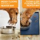 Neater Pet Brands Bowl Mat Dog and Cats Waterproof - Silicone Cat and Dog Bowl Mat - Feeding Mat Dog and Cats Protects Floors from Food and Water (40.6 x 25.5 cm, Cappuccino)