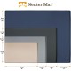 Neater Pet Brands Bowl Mat Dog and Cats Waterproof - Silicone Cat and Dog Bowl Mat - Feeding Mat Dog and Cats Protects Floors from Food and Water (40.6 x 25.5 cm, Cappuccino)