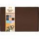 Neater Pet Brands Bowl Mat Dog and Cats Waterproof - Silicone Cat and Dog Bowl Mat - Feeding Mat Dog and Cats Protects Floors from Food and Water (40.6 x 25.5 cm, Cappuccino)