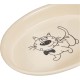 Nobby 73637 Ceramic Cat Bowl Oval 17 x 11 x 2.5 cm Cream/Beige Nobby 73637 Ceramic Cat Bowl Oval 17 x 11 x 2.5 cm Cream/Beige