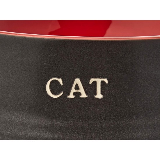 Nobby Cat Ceramic Bowl Diameter 14 x 4.8 cm Light Blue / Beige Nobby Cat Ceramic Bowl Diameter 14 x 4.8 cm Light Blue / Beige