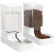 Noeborty Feeder and Water Dispenser for Cats and Dogs, Automatic Dry Food Dispenser for Cats and Dogs, Automatic Feeder for Small, Medium and Large Pets Noeborty Feeder and Water Dispenser for Cats and Dogs, Automatic Dry Food Dispenser for Cats and Dogs, Automatic Feeder for Small, Medium and Large Pets