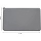 Non-Slip Silicone Bowl Mat for Dogs & Cats - Waterproof, Non-Slip, Feeding Mat, 47 x 30 cm, Grey - Food Mat for Pets, Easy to Clean Non-Slip Silicone Bowl Mat for Dogs & Cats - Waterproof, Non-Slip, Feeding Mat, 47 x 30 cm, Grey - Food Mat for Pets, Easy to Clean