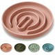 OHMO Anti-Slinging Bowl for Dogs for Cats Puppies, Anti Gulping Bowl Dog Silicone Healthy Eating Stops Bloating Non-Slip (S Tree of Life, Light Green)