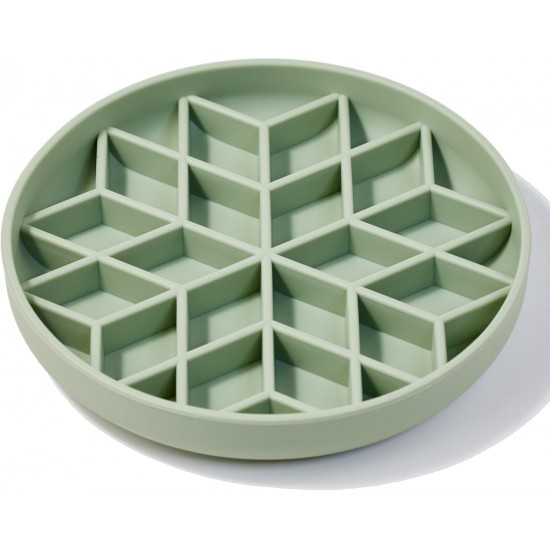 OHMO Anti-Slinging Bowl for Dogs for Cats Puppies, Anti Gulping Bowl Dog Silicone Healthy Eating Stops Bloating Non-Slip (S Tree of Life, Light Green) OHMO Anti-Slinging Bowl for Dogs for Cats Puppies, Anti Gulping Bowl Dog Silicone Healthy Eating Stops Bloating Non-Slip (S Tree of Life, Light Green)