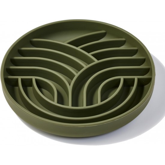 OHMO Anti-Slinging Bowl for Dogs for Cats Puppies, Anti Gulping Bowl Dog Silicone Healthy Eating Stops Bloating Non-Slip (S Tree of Life, Light Green) OHMO Anti-Slinging Bowl for Dogs for Cats Puppies, Anti Gulping Bowl Dog Silicone Healthy Eating Stops Bloating Non-Slip (S Tree of Life, Light Green)