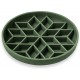 OHMO Anti-Slinging Bowl for Dogs for Cats Puppies, Anti Gulping Bowl Dog Silicone Healthy Eating Stops Bloating Non-Slip (S Tree of Life, Light Green)