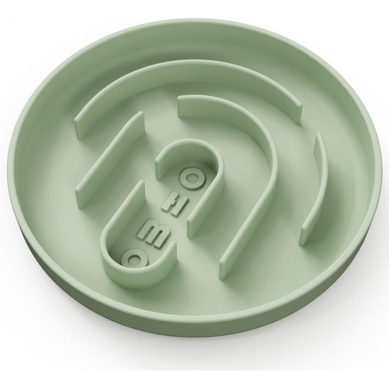 OHMO Anti-Slinging Bowl for Dogs for Cats Puppies, Anti Gulping Bowl Dog Silicone Healthy Eating Stops Bloating Non-Slip (S Tree of Life, Light Green) OHMO Anti-Slinging Bowl for Dogs for Cats Puppies, Anti Gulping Bowl Dog Silicone Healthy Eating Stops Bloating Non-Slip (S Tree of Life, Light Green)