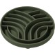 OHMO Anti-Slinging Bowl for Dogs for Cats Puppies, Anti Gulping Bowl Dog Silicone Healthy Eating Stops Bloating Non-Slip (S Tree of Life, Light Green)