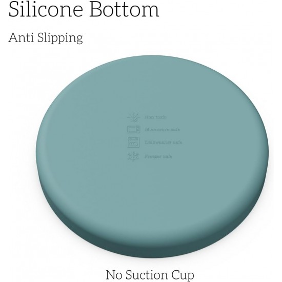 OHMO Anti-Slinging Bowl for Dogs for Cats Puppies, Anti Gulping Bowl Dog Silicone Healthy Eating Stops Bloating Non-Slip (S Tree of Life, Light Green) OHMO Anti-Slinging Bowl for Dogs for Cats Puppies, Anti Gulping Bowl Dog Silicone Healthy Eating Stops Bloating Non-Slip (S Tree of Life, Light Green)