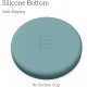 OHMO Anti-Slinging Bowl for Dogs for Cats Puppies, Anti Gulping Bowl Dog Silicone Healthy Eating Stops Bloating Non-Slip (S Tree of Life, Light Green)