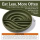 OHMO Anti-Slinging Bowl for Dogs for Cats Puppies, Anti Gulping Bowl Dog Silicone Healthy Eating Stops Bloating Non-Slip (S Tree of Life, Light Green)