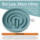 OHMO Anti-Slinging Bowl for Dogs for Cats Puppies, Anti Gulping Bowl Dog Silicone Healthy Eating Stops Bloating Non-Slip (S Tree of Life, Light Green)