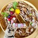 OHMO Anti-Slinging Bowl for Dogs for Cats Puppies, Anti Gulping Bowl Dog Silicone Healthy Eating Stops Bloating Non-Slip (S Tree of Life, Light Green)