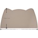 OHMO Bowl Mat for Small Dogs and Cats, Mat for Cat Bowl, Non-Slip Silicone Feeding Mat, Waterproof, Beige, 52 x 30 cm