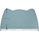 OHMO Bowl Mat for Small Dogs and Cats, Mat for Cat Bowl, Non-Slip Silicone Feeding Mat, Waterproof, Beige, 52 x 30 cm