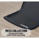 OHMO Bowl Mat for Small Dogs and Cats, Mat for Cat Bowl, Non-Slip Silicone Feeding Mat, Waterproof, Beige, 52 x 30 cm