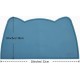 OHMO Bowl Mat for Small Dogs and Cats, Mat for Cat Bowl, Non-Slip Silicone Feeding Mat, Waterproof, Beige, 52 x 30 cm