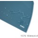 OHMO Bowl Mat for Small Dogs and Cats, Mat for Cat Bowl, Non-Slip Silicone Feeding Mat, Waterproof, Beige, 52 x 30 cm