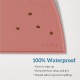 OHMO Bowl Mat for Small Dogs and Cats, Mat for Cat Bowl, Non-Slip Silicone Feeding Mat, Waterproof, Beige, 52 x 30 cm OHMO Bowl Mat for Small Dogs and Cats, Mat for Cat Bowl, Non-Slip Silicone Feeding Mat, Waterproof, Beige, 52 x 30 cm