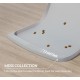 OHMO Bowl Mat for Small Dogs and Cats, Mat for Cat Bowl, Non-Slip Silicone Feeding Mat, Waterproof, Beige, 52 x 30 cm